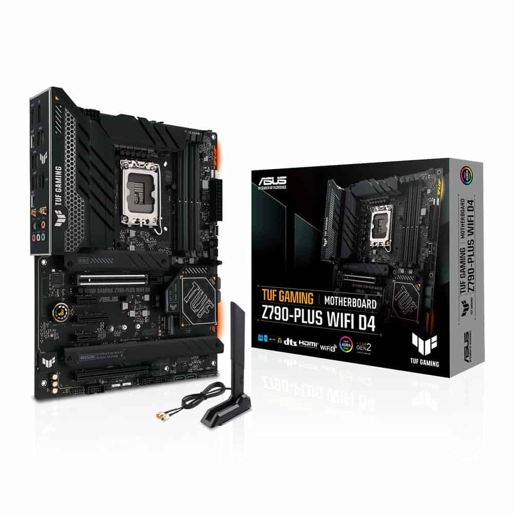 ASUS TUF GAMING Intel Z790-PLUS WIFI D4 DDR4 PCIe 5.0 ATX Motherboard